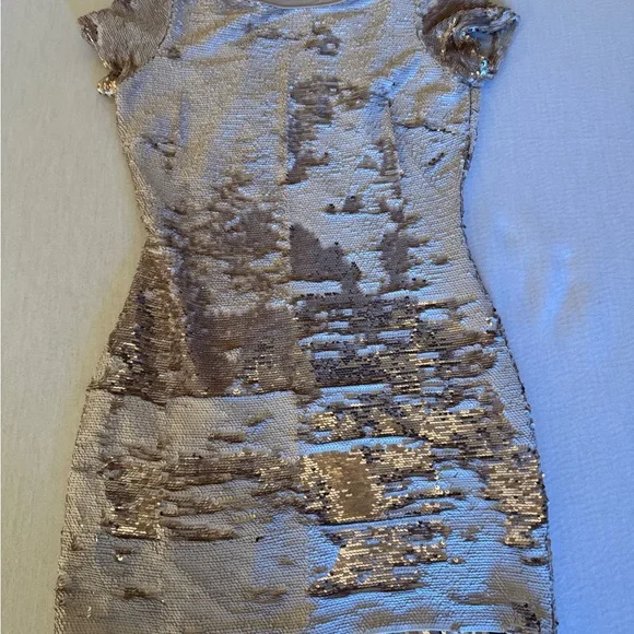 Ark & Co Sequin Dress with matte and shiny sequins - Picture 3 of 7